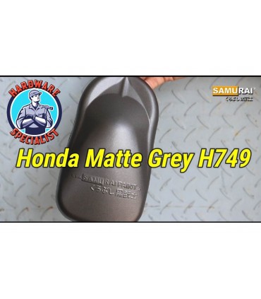 Samurai H749 Honda Matte Grey Spray Paint