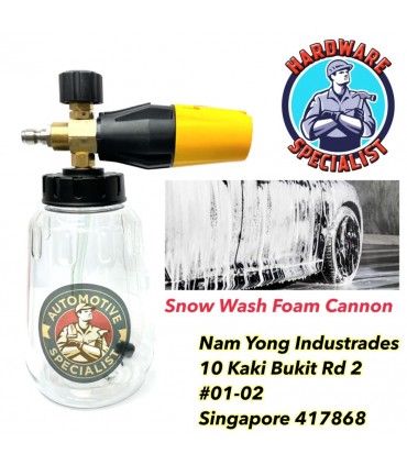 Hardware Specialist Foam Cannon Bottle - 1 Litre