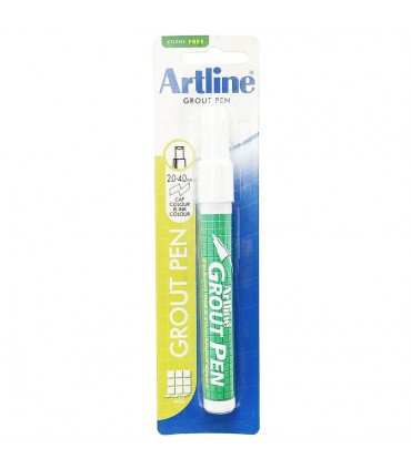 Artline EK-419 Grout Pen White - 2.0 - 4.0mm