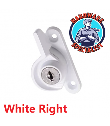 HDB Sliding Crescent Window Lock 4900 (key)