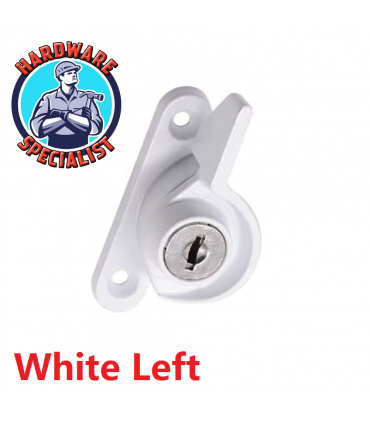 HDB Sliding Crescent Window Lock 4900 (key)