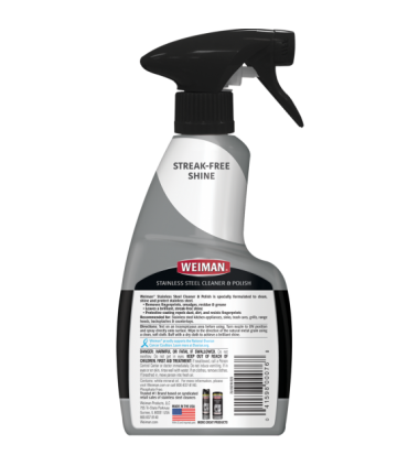 Weiman Stainless Steel Cleaner and Polish Spray - 355mL