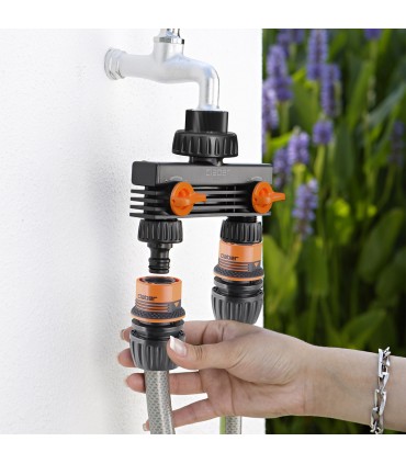 Claber 3/4" Two Way Adaptor