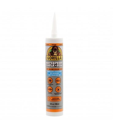 Gorilla Waterproof Silicone Sealant Clear - 295mL