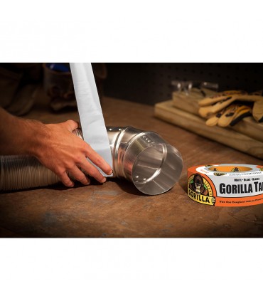 Gorilla Weather Resistant Tape White - 1.88 inch