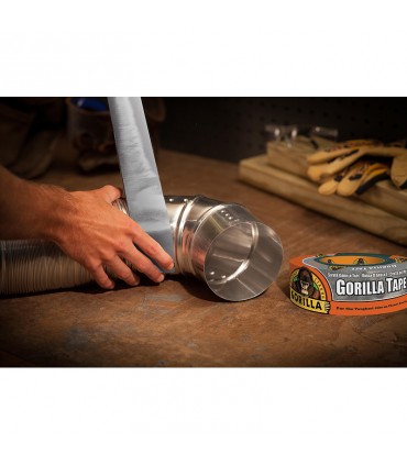 Gorilla Weather Resistant Tape Silver - 1.88 inch