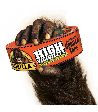 Gorilla High Visibility Blaze Orange Tape - 1.88 inch x 35 yards