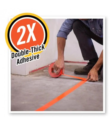 Gorilla High Visibility Blaze Orange Tape - 1.88 inch x 35 yards