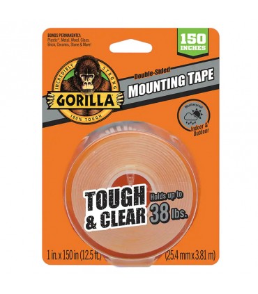 Gorilla Tough & Clear Mounting Tape