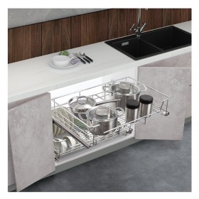 ecoWare Multi-function Pull Out Basket with Undermount Organizer