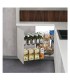 ecoWare Magic Corner Basket with Soft Closing Slide - 4 Basket