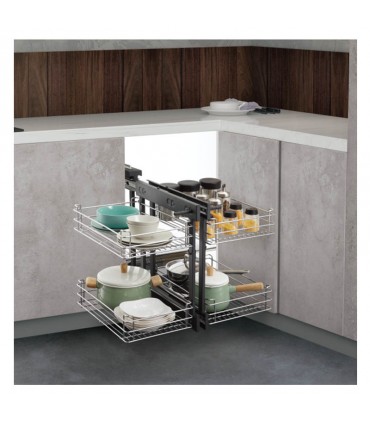ecoWare Magic Blind Corner Cabinet Organizer