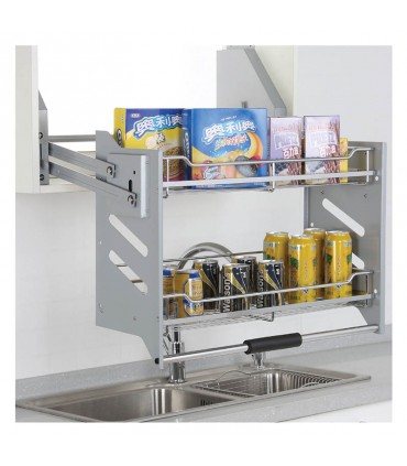 ecoWare Elevator Basket with Soft Closing Slide