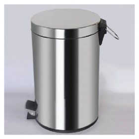 ecoWare Stainless Steel Pedal Duster Bin - 12 Litre