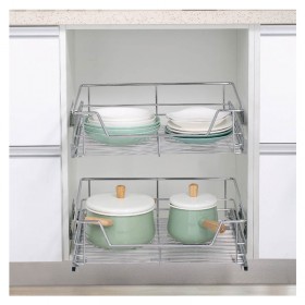 ecoWare Platinum Undermount Four Side Pull Out Basket
