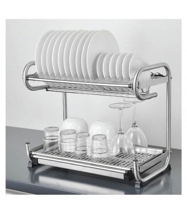 ecoWare Luxury Stainless Steel Dish Rack for Stand