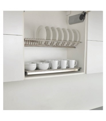 ecoWare Luxury Stainless Steel Cabinet Dish Rack