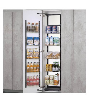 ecoWare Platinum Side Large Tall Unit Basket - Stainless Steel