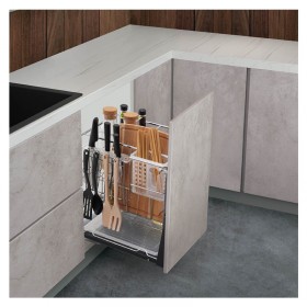 ecoWare Multi-function Three Layers Pull Out Cabinet Organizer