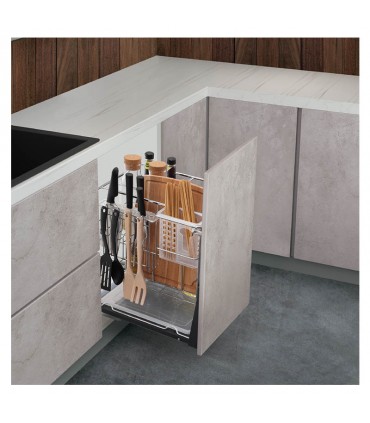 ecoWare Multi-function Three Layers Pull Out Cabinet Organizer