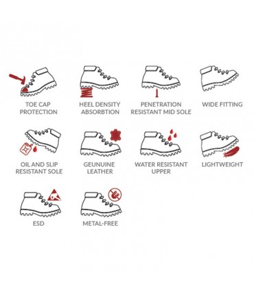 AcesafeT Stout Low Cut Most Sought-After Safety Shoe