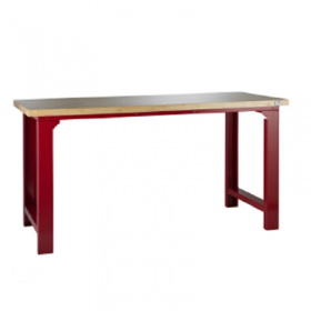 M10 Heavy Duty Work Bench with Wooden Top - 152.4 x 66 cm