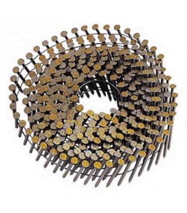 Bret 75 x 2.9 mm Diamond Point Coil Nails - 5000 Piece | FC75V9