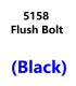 Hardware Specialist HDB Aluminum Window Casement Flush Bolt Lock 5158