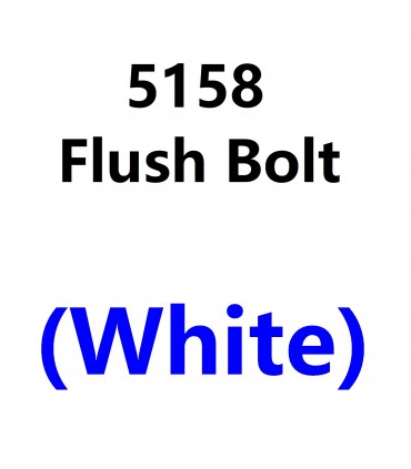 Hardware Specialist HDB Aluminum Window Casement Flush Bolt Lock 5158