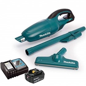 Makita Lightweight and High Power Vacuum Cleaner Kit - Blue