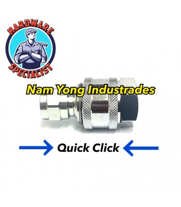 3/8" High Pressure Washer Quick Click Coupling For Densin Machine