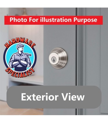 Nelon D102 High Security Single Cylinder Deadbolt Lock Double Key / Dead Bolt Lock