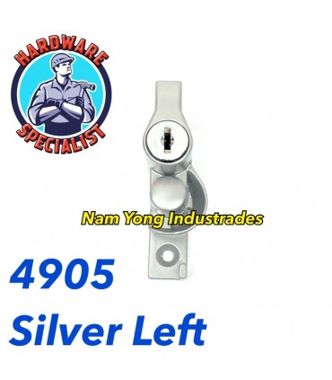 HDB Sliding Crescent Window Lock 4905 (key)