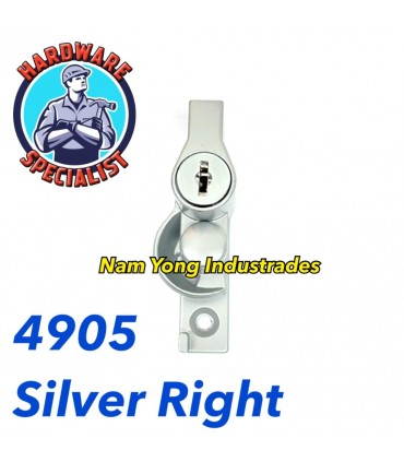 HDB Sliding Crescent Window Lock 4905 (key)