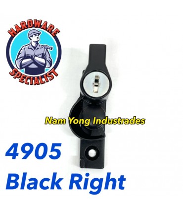 HDB Sliding Crescent Window Lock 4905 (key)