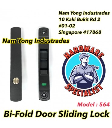 Hardware Specialist 564 Toilet Bi Fold Sliding Door Lock