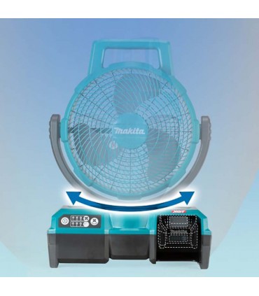 Makita 40V Max 235mm Cordless Jobsite Fan - Bare Unit