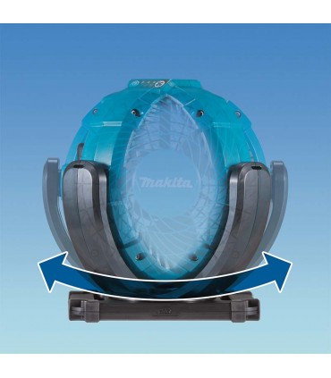 Makita 12V Max 7-1/8" Cordless Jobsite Fan - Bare Unit
