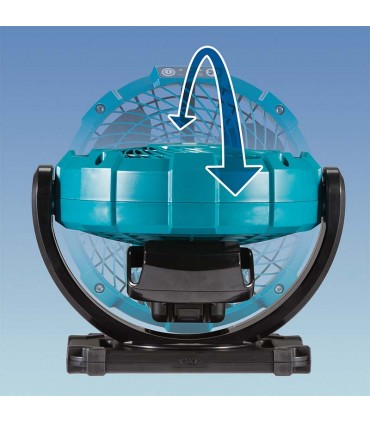 Makita 12V Max 7-1/8" Cordless Jobsite Fan - Bare Unit