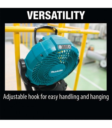 Makita 12V Max 7-1/8" Cordless Jobsite Fan - Bare Unit