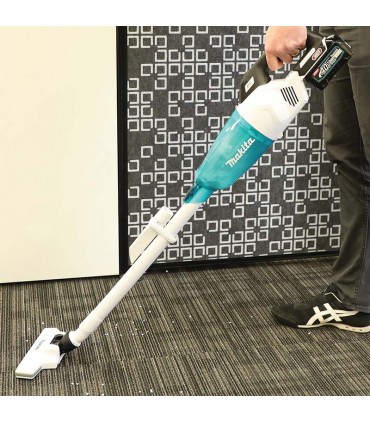Makita 40V Max Cordless Vacuum Cleaner Blue/White - Bare Unit