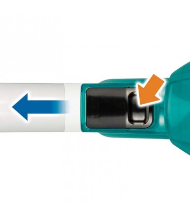 Makita 40V Max Cordless Vacuum Cleaner Blue/White - Bare Unit