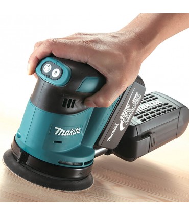 Makita 18V Cordless 125mm Random Orbital Sander - Bare Unit
