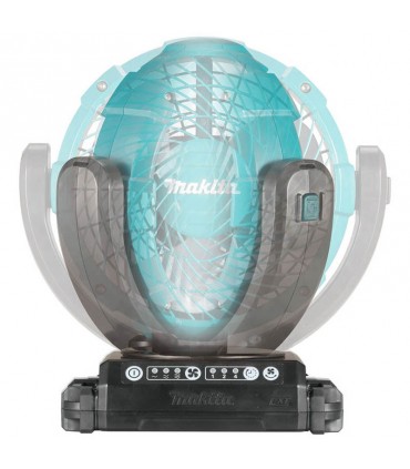 Makita 18V Mobile 180mm Jobsite Swing Fan - Bare Unit