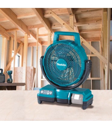 Makita 18V LXT 235mm Jobsite Auto-Swing Fan - Bare Unit