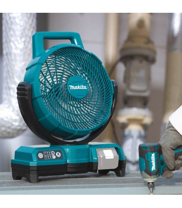 Makita 18V LXT 235mm Jobsite Auto-Swing Fan - Bare Unit