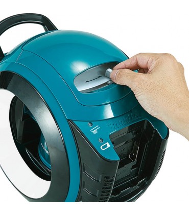Makita 18V LXT Cordless Cyclonic Canister HEPA Vacuum Cleaner - Bare Unit