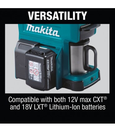 Makita Lithiumâ€‘Ion Cordless Coffee Maker - Bare Unit