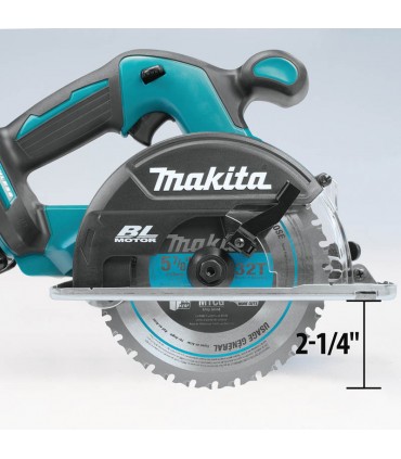 Makita 18V Lithium-Ion 136mm Cordless Metal Cutting Saw - Bare Unit