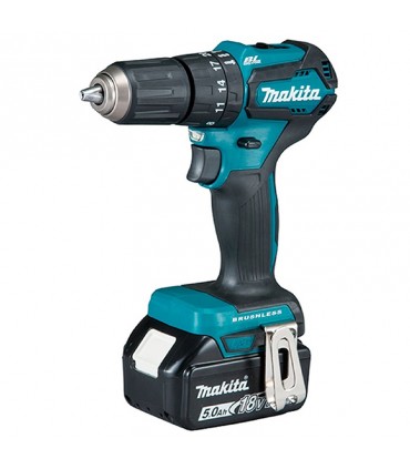 Makita 2 x 18V 5.0 Ah Lithium-Ion 84 Nm Cordless Driver Drill Kit